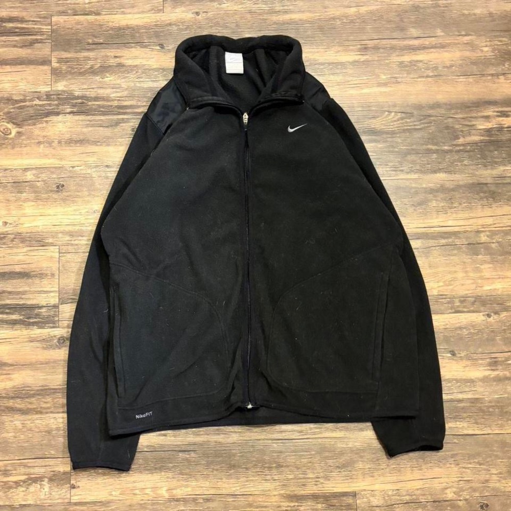 Y2K Nike Fleece zip up Jacket